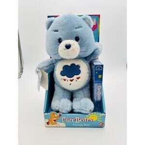 2002 Collector Grumpy Bear Care Bear With VHS Tape Unopened With Tag In Box